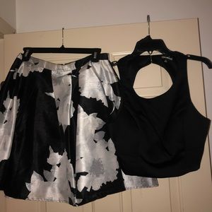 Sequin Hearts two piece set